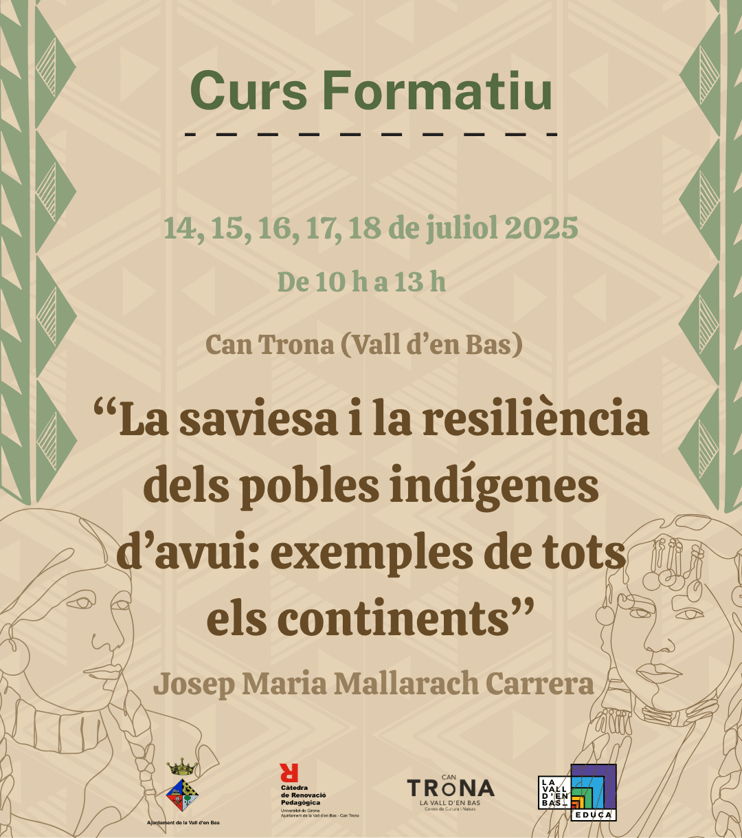 Curs saviesa i resiliència dels pobles indígenes