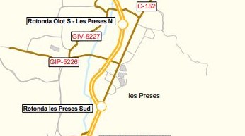 Impactes de la variant de Les Preses a l’aqüífer